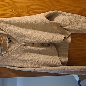 Fashion Nova Grey cropped sweater, Plus size 1X